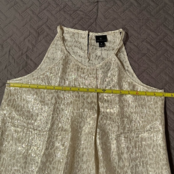 Leopard Metallic Print Top - Picture 2 of 5